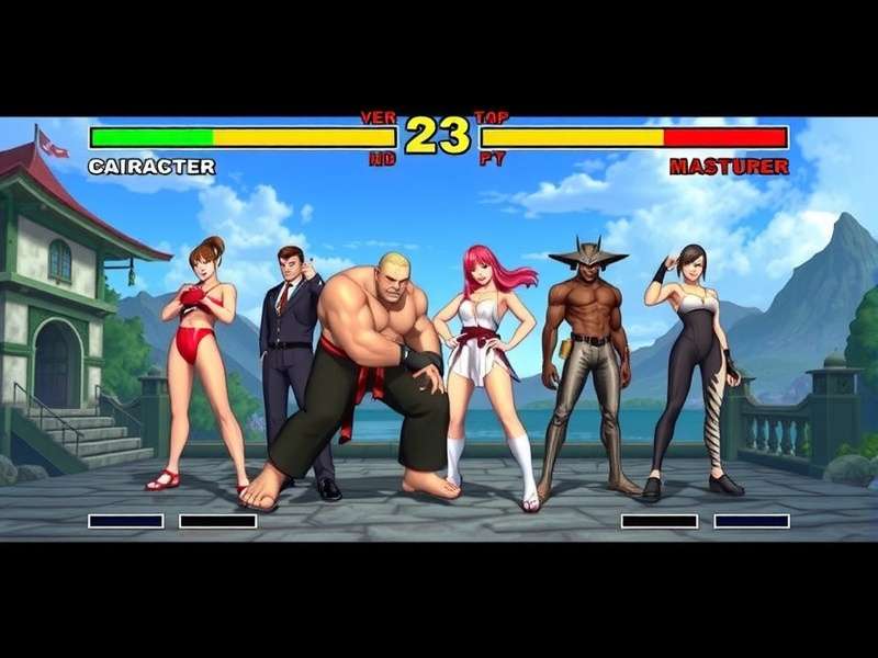 Legendary Fighter character selection